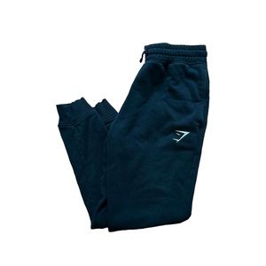 Navy blue gym shark jogger